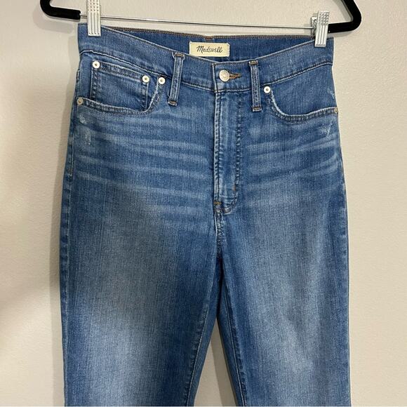 Madewell The Perfect Vintage High Rise Crop Mom Jeans in Cartigan Wash Size 26 - Picture 3 of 11